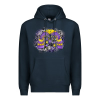 Navy halloween rainbow Premium Hoodie - CowhideDigitalArt