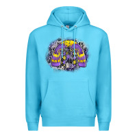 Ocean Blue halloween rainbow Premium Hoodie - CowhideDigitalArt