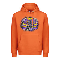 Carrot halloween rainbow Premium Hoodie - CowhideDigitalArt