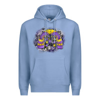 Colony Blue halloween rainbow Premium Hoodie - CowhideDigitalArt