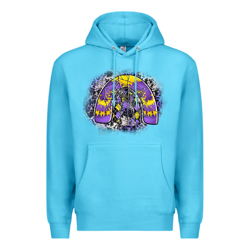 Halloween Rainbow Premium Hoodie by CowhideDigitalArt | Teevron