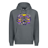 Rock halloween rainbow Premium Hoodie - CowhideDigitalArt