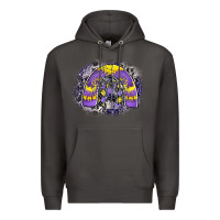 Smoke halloween rainbow Premium Hoodie - CowhideDigitalArt
