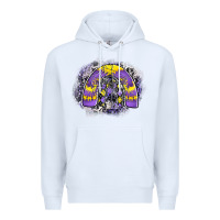 White halloween rainbow Premium Hoodie - CowhideDigitalArt