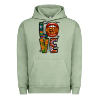Pigment Oil Green Love Halloween Lips Urban Hoodie - CowhideDigitalArt