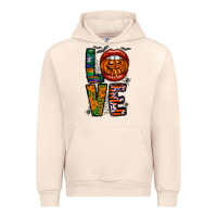 Sandshell Love Halloween Lips Urban Hoodie - CowhideDigitalArt