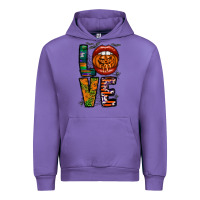 Tulip Love Halloween Lips Urban Hoodie - CowhideDigitalArt
