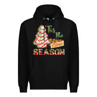 Black tis the season Premium Hoodie - FaDigitalArtStudio