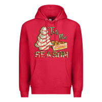 Cardinal tis the season Premium Hoodie - FaDigitalArtStudio