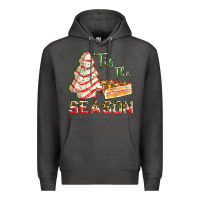 Charcoal Heather tis the season Premium Hoodie - FaDigitalArtStudio