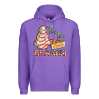 Purple tis the season Premium Hoodie - FaDigitalArtStudio