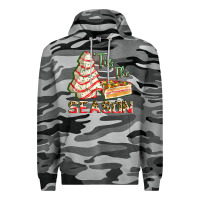 Slate Camo tis the season Premium Hoodie - FaDigitalArtStudio