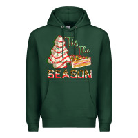Sports Green tis the season Premium Hoodie - FaDigitalArtStudio