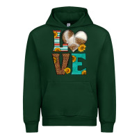 Forest Green western volleyball love Urban Hoodie - HRA Design Shop