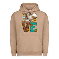 Western Volleyball Love Urban Hoodie | Teevron