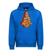 Cobalt red christmas cake fa element Urban Hoodie - FaDigitalArtStudio