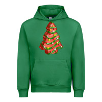 Emerald red christmas cake fa element Urban Hoodie - FaDigitalArtStudio