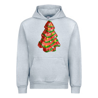 Heather Grey red christmas cake fa element Urban Hoodie - FaDigitalArtStudio