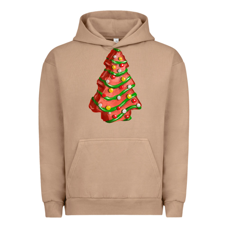 Red Christmas Cake Fa Element Urban Hoodie by FaDigitalArtStudio | Teevron