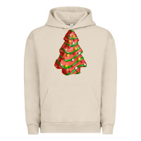 Pigment French Oak red christmas cake fa element Urban Hoodie - FaDigitalArtStudio