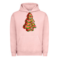 Pigment Salmon red christmas cake fa element Urban Hoodie - FaDigitalArtStudio