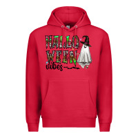 Cardinal halloween vibes Premium Hoodie - CowhideDigitalArt