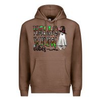 Chestnut halloween vibes Premium Hoodie - CowhideDigitalArt