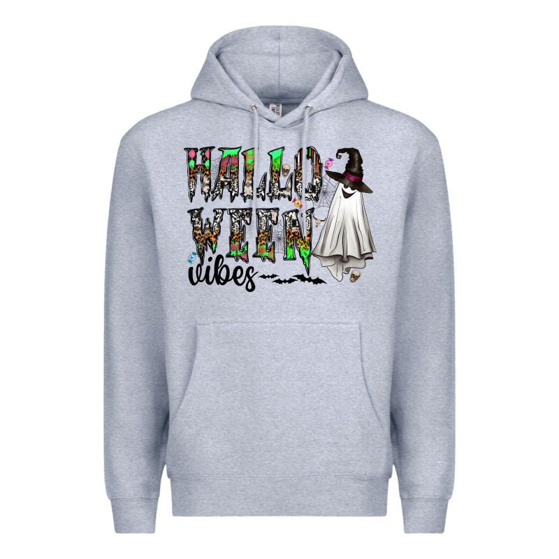 Halloween Vibes Premium Hoodie by CowhideDigitalArt | Teevron