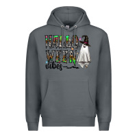 Rock halloween vibes Premium Hoodie - CowhideDigitalArt