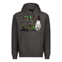 Smoke halloween vibes Premium Hoodie - CowhideDigitalArt