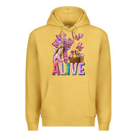 Antique Gold he is alive easter Premium Hoodie - Neo Western