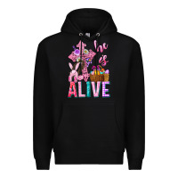 Black he is alive easter Premium Hoodie - Neo Western