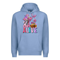 Colony Blue he is alive easter Premium Hoodie - Neo Western