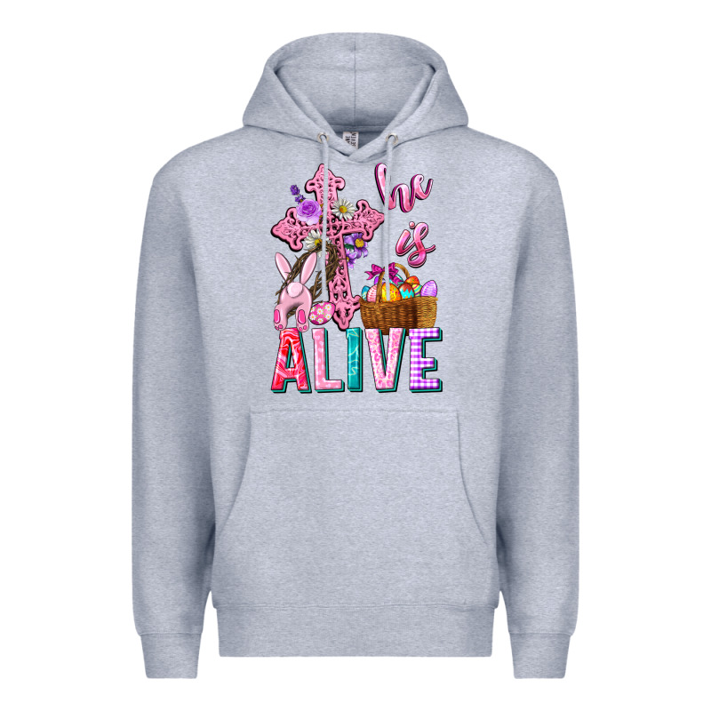 He Is Alive Easter Premium Hoodie by Neo Western | Teevron