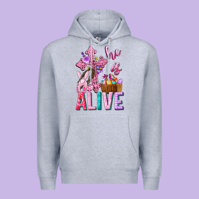 He Is Alive Easter Premium Hoodie Designed By Neo Western