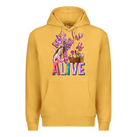 Mustard he is alive easter Premium Hoodie - Neo Western