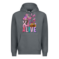 Rock he is alive easter Premium Hoodie - Neo Western