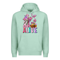 Seafoam he is alive easter Premium Hoodie - Neo Western