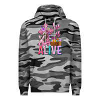 Slate Camo he is alive easter Premium Hoodie - Neo Western