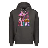 Smoke he is alive easter Premium Hoodie - Neo Western