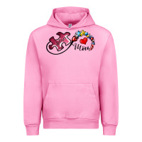 Fuchsia Pink autism mom 1 Urban Hoodie - SublimationCraftShop