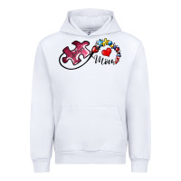 White autism mom 1 Urban Hoodie - SublimationCraftShop