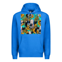 True Royal holstein cow seamless pattern Premium Hoodie - HRA Design Shop