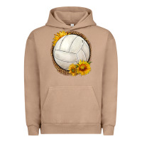 Pigment Burro western volleyball with sunflower Urban Hoodie - HRA Design Shop