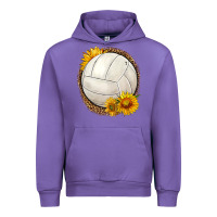 Tulip western volleyball with sunflower Urban Hoodie - HRA Design Shop