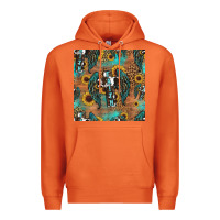 Carrot faith cross seamless pattern Premium Hoodie - HRA Design Shop