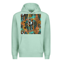 Faith Cross Seamless Pattern Premium Hoodie | Teevron