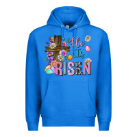 True Royal he is risen easter Premium Hoodie - Neo Western