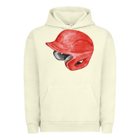 Pigment Pistachio red baseball helmet fa element Urban Hoodie - FaDigitalArtStudio