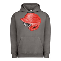 Pigment Tornado red baseball helmet fa element Urban Hoodie - FaDigitalArtStudio